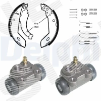 Brake shoe set