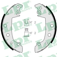 Brake shoe set