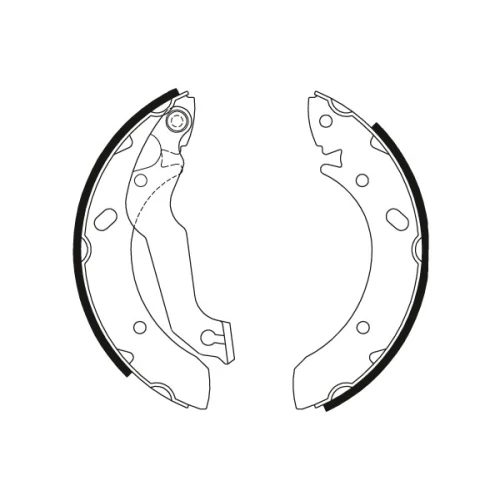 BRAKE SHOE SET - 1