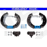 Brake shoe set