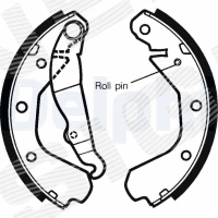 Brake shoe set