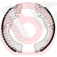 Brake shoe set