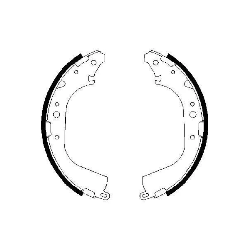 BRAKE SHOE SET - 0