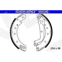 Brake shoe set