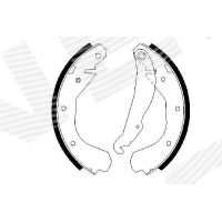 Brake shoe set