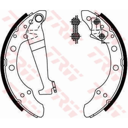 BRAKE SHOE SET - 0