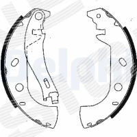 Brake shoe set