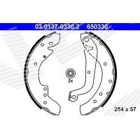 Brake shoe set