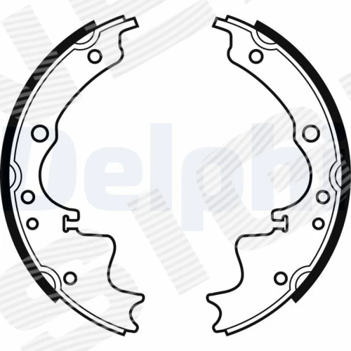 BRAKE SHOE SET - 0