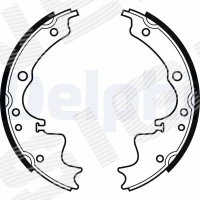 Brake shoe set