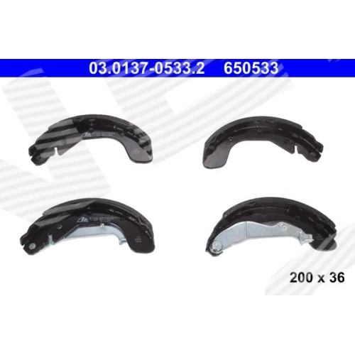 BRAKE SHOE SET - 1