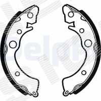 Brake shoe set