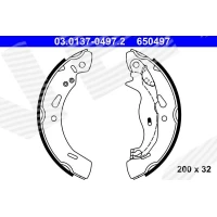 Brake shoe set