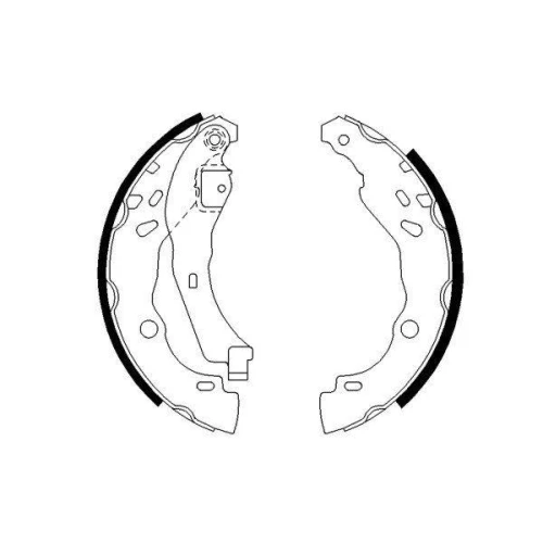 BRAKE SHOE SET - 4