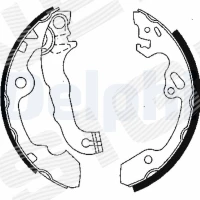 Brake shoe set