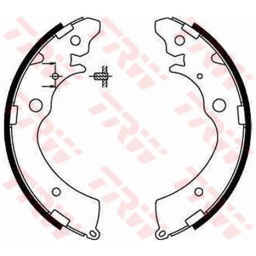 BRAKE SHOE SET - 0