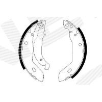 Brake shoe set