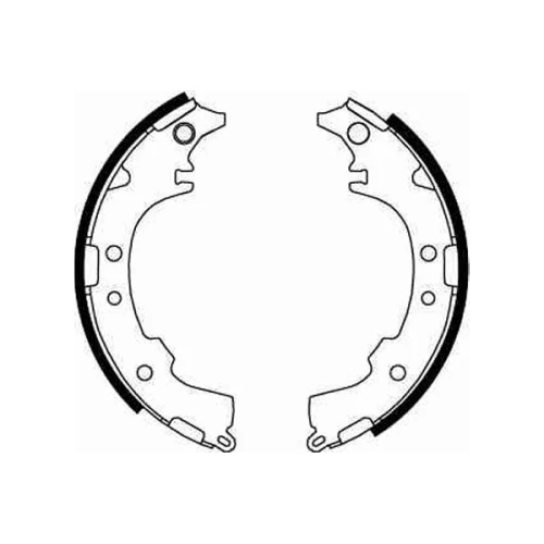 BRAKE SHOE SET - 1