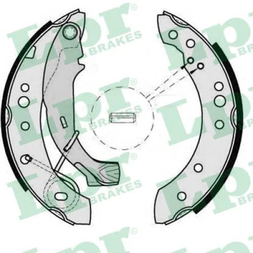 BRAKE SHOE SET - 0