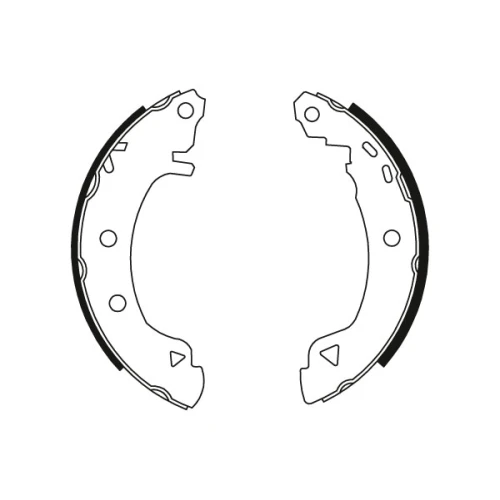 BRAKE SHOE SET - 1