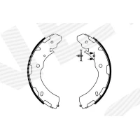 Brake shoe set