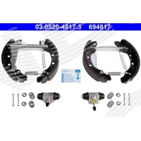 Brake shoe set