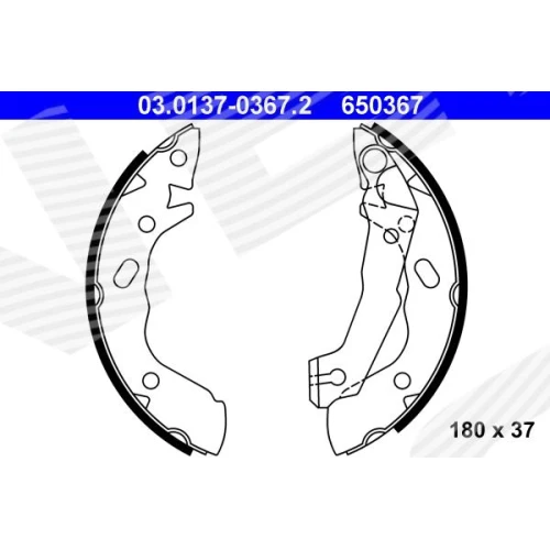 BRAKE SHOE SET - 0