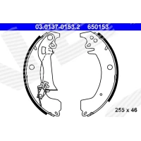 Brake shoe set