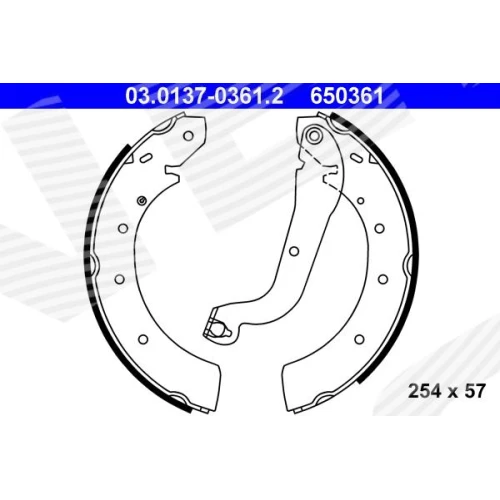 BRAKE SHOE SET - 0