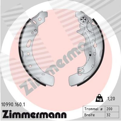 BRAKE SHOE SET - 0