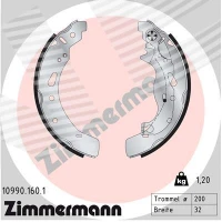 Brake shoe set