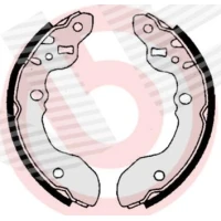 Brake shoe set