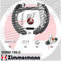 Brake shoe set