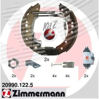 Brake shoe set