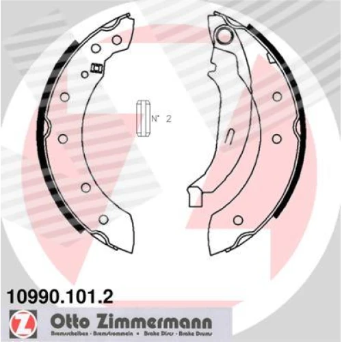 BRAKE SHOE SET - 0