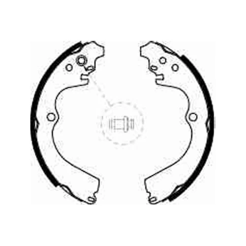 BRAKE SHOE SET - 1