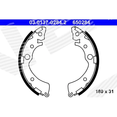 BRAKE SHOE SET - 0