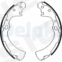 Brake shoe set