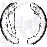 Brake shoe set