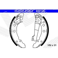 Brake shoe set