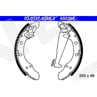 Brake shoe set