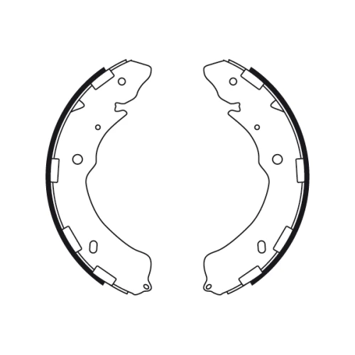 BRAKE SHOE SET - 1