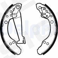 Brake shoe set