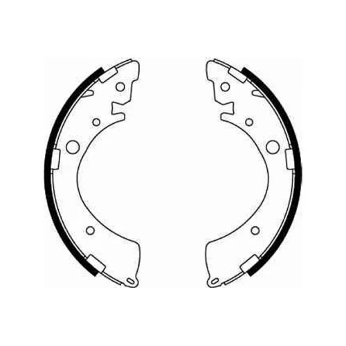 BRAKE SHOE SET - 1