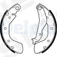 Brake shoe set