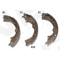 Brake shoe set