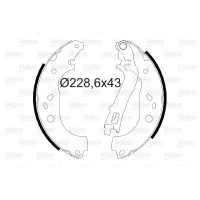 Brake shoe set