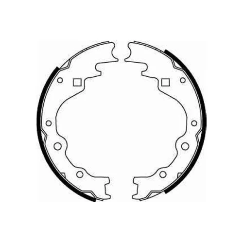 BRAKE SHOE SET - 1