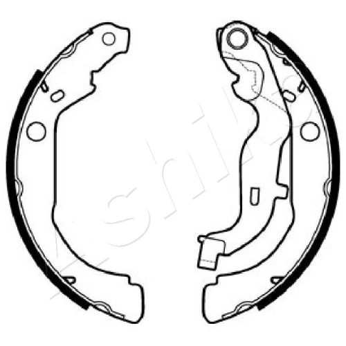 BRAKE SHOE SET - 1