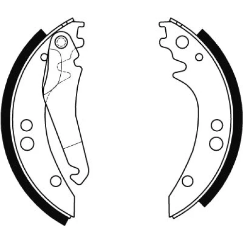КОМПЛЕКТ ТОРМОЗНЫХ КОЛОДОК - 1